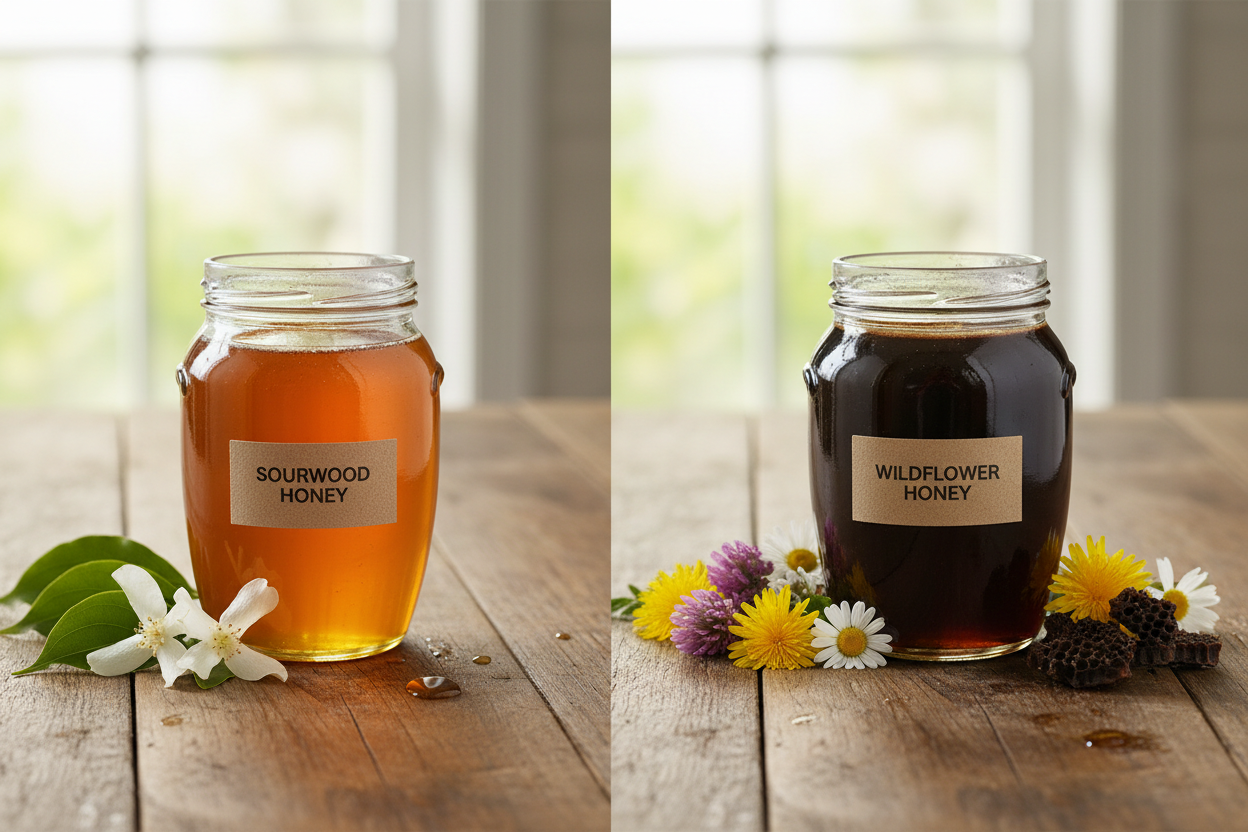 Sourwood vs. Wildflower Honey: What's the Difference? | Stafford Hill Farms