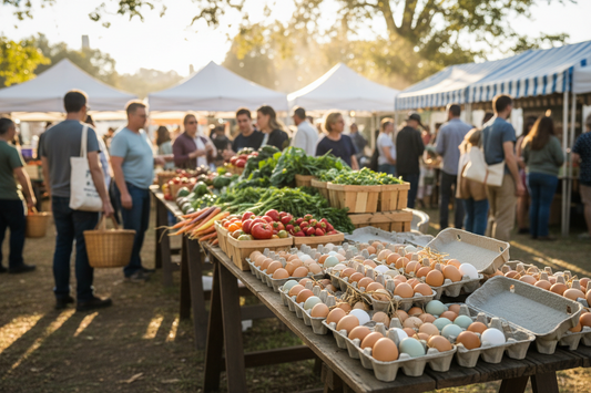 How to Price Pastured Eggs at a Farmers Market