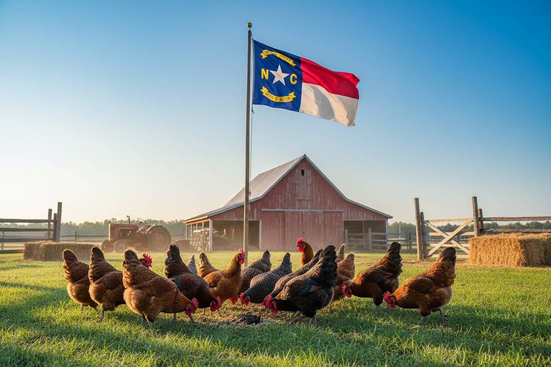 How to Start a Chicken Flock in North Carolina