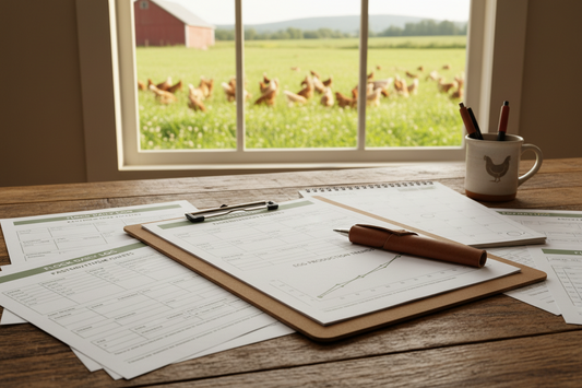 Pastured Poultry Record Keeping: What to Track and Why