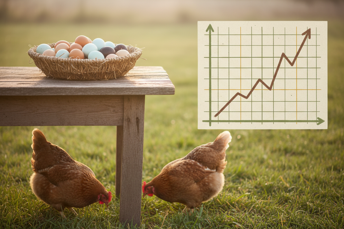 Rising Food Costs and the Peace of Mind of a Backyard Flock