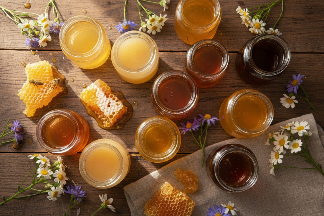 Why Does Honey Look Different? Color, Flavor, and the Science of Local Nectar