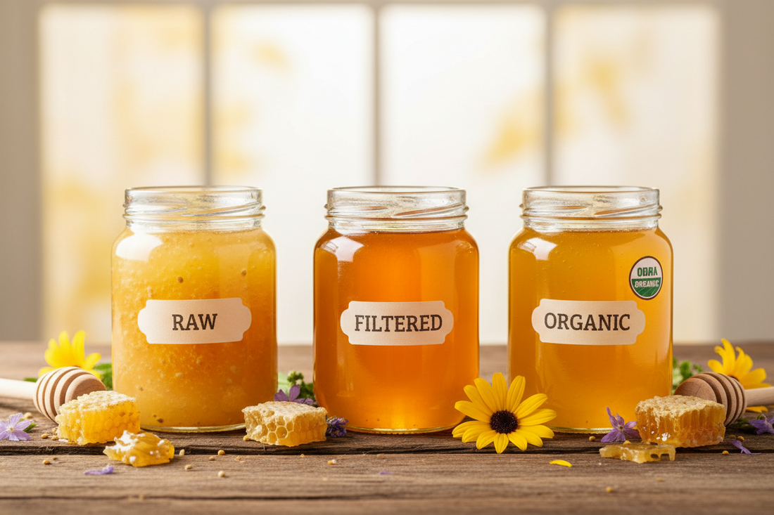 How to Read a Honey Label: Raw vs. Filtered vs. Organic