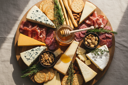 Pairing Honey with Charcuterie and Cheese