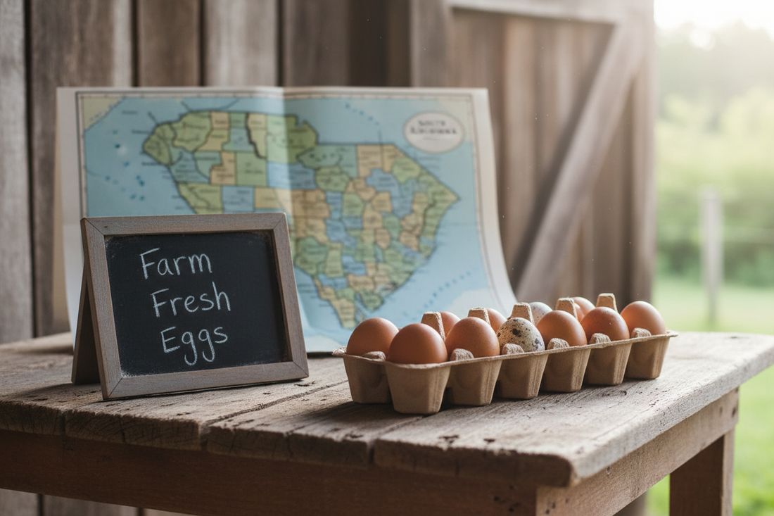 Selling Eggs Legally in South Carolina: What Small Flock Owners Need to Know