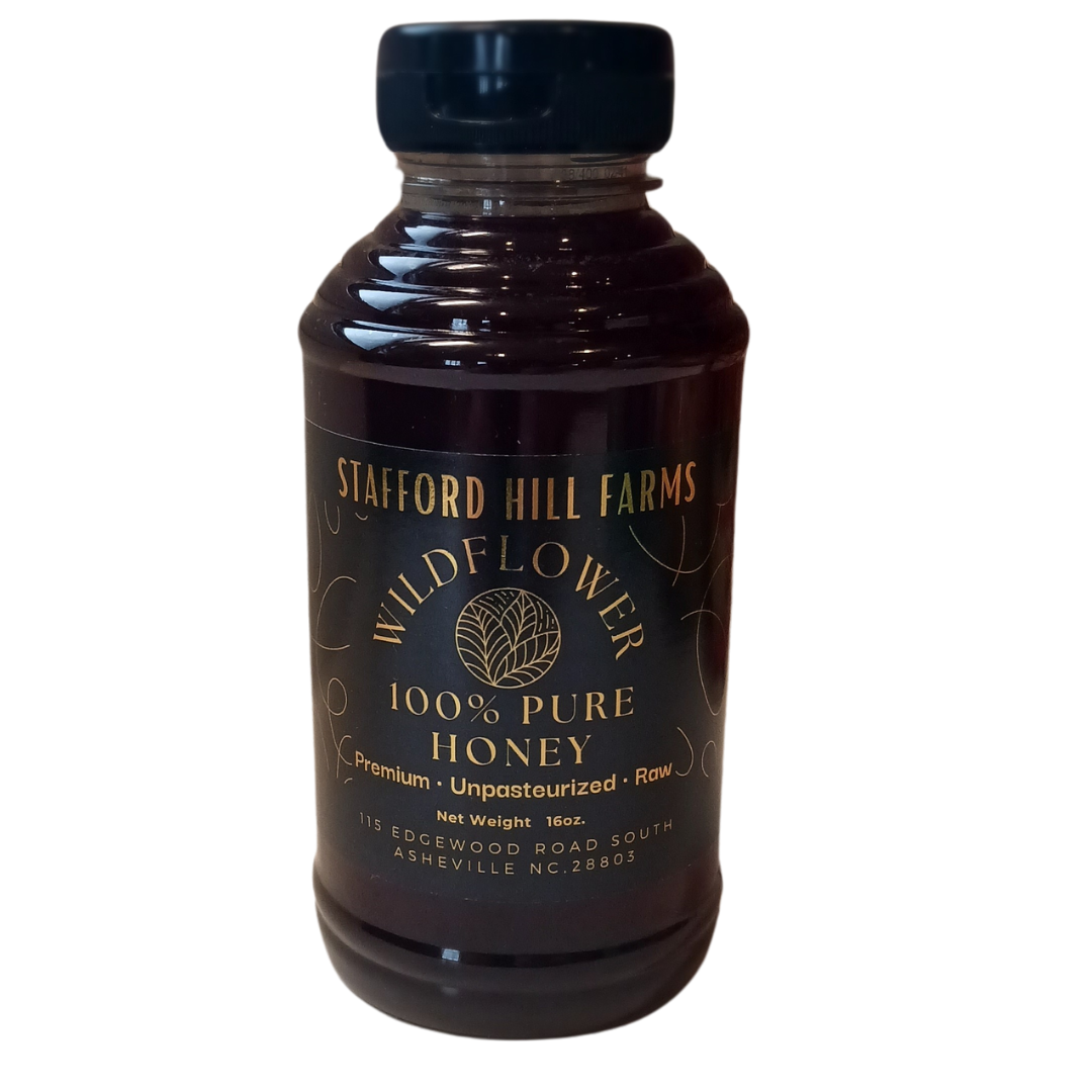 Raw Wildflower Honey — 16 oz