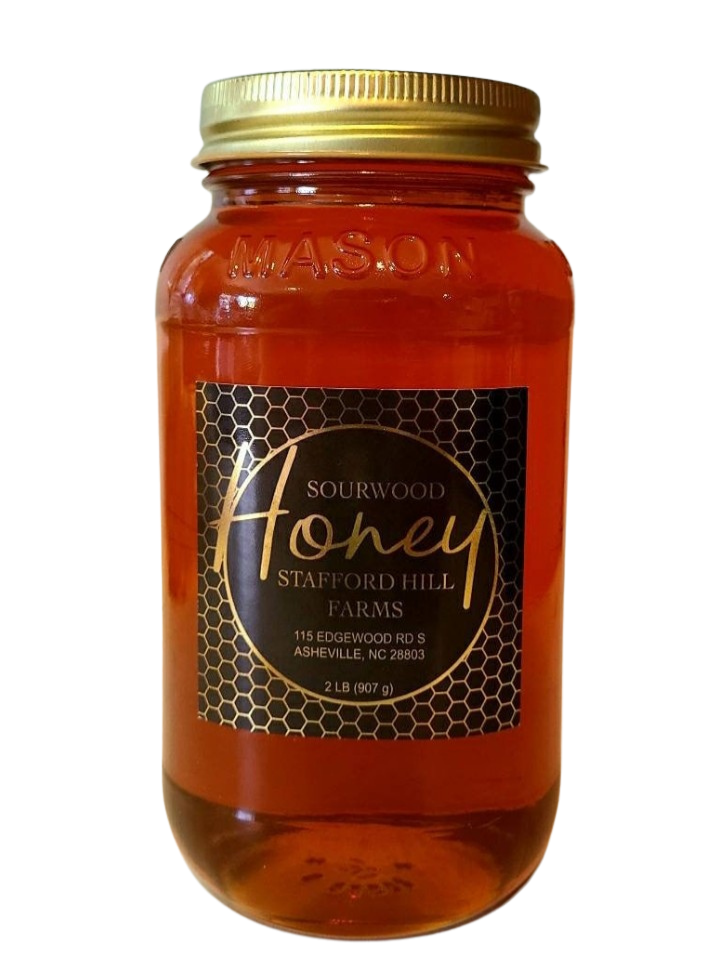 Raw Sourwood Honey — 2 lbs