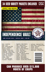 Independence Super Kit Seed Vault- 62 Varieties