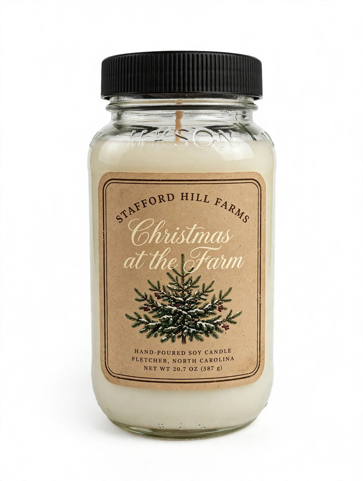 Stafford Hill Farms Christmas at the Farm Soy Candle