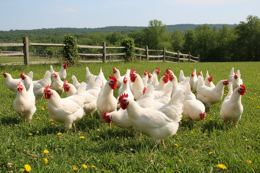 White Leghorn Hens